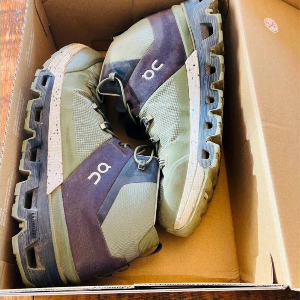 ON Cloudtrax Hiking Shoes, Size 7.5